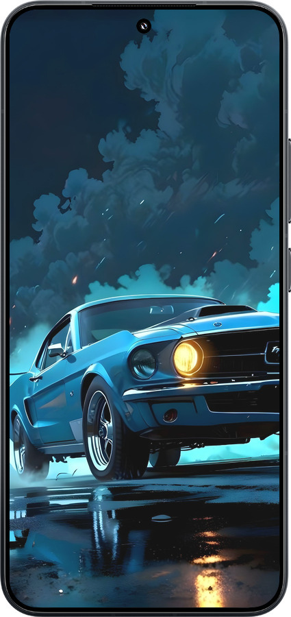 Силиконовый чехол Форд мустанг для Xiaomi Xiaomi 15 - 6374u-3880 изображение 