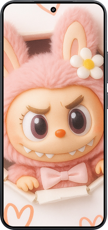 Силіконовий чехол Лабубу 2 для Xiaomi Xiaomi 15 - 6710u-3880 изображение 
