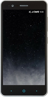 Силіконовий чехол Голубые облака, Голубая луна для ZTE A510 - 6396u-432 изображение 