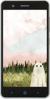 Силіконовий чехол Привид для ZTE A510 - 6401u-432 изображение 