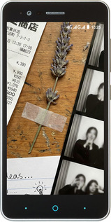 Силиконовый чехол Aesthetic Scrapbook Collage для ZTE A510 - 6773u-432 изображение 