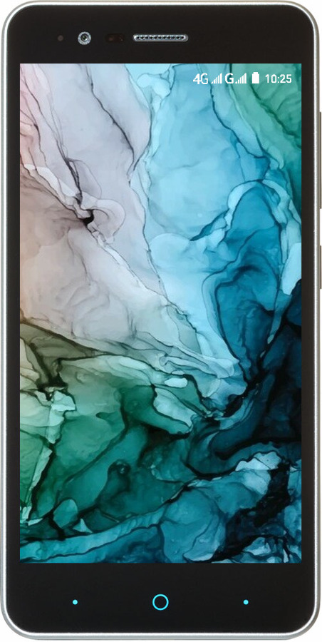Силиконовый чехол С красочной абстрактной картиной Соленые берега для ZTE A510 - 6405u-432 изображение 