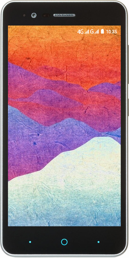 Силиконовый чехол Горный закат для ZTE A510 - 6479u-432 изображение 
