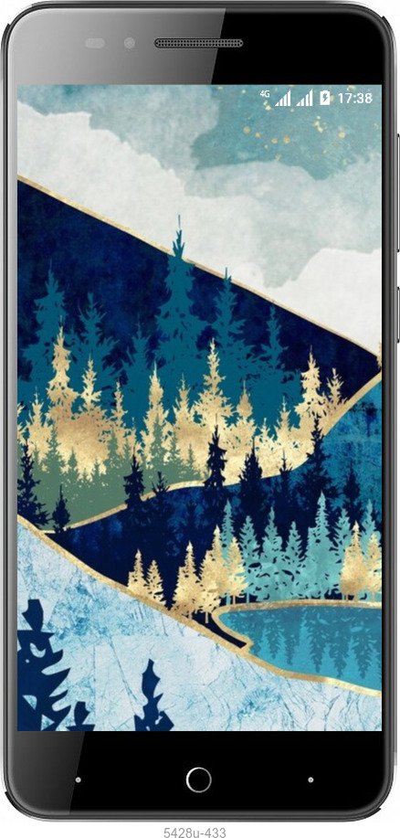 Силиконовый чехол № 5428 для ZTE A610 - 5428u-433 изображение 
