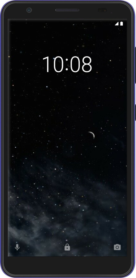 Силиконовый чехол Ночное небо для ZTE Blade A3 2020 - 6451u-2112 изображение 