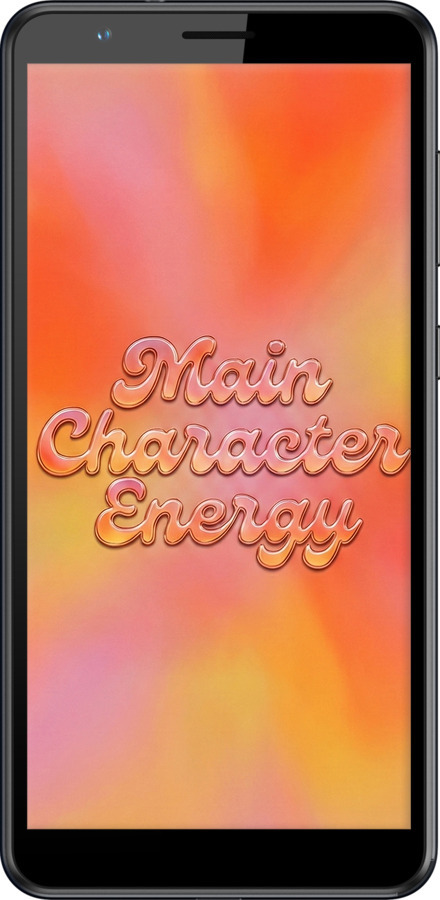 TPU чехол Aura Gradient Main Character Energy Aesthetic Y2K для ZTE Blade A31 - 6783b-2522 изображение 