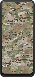 Силиконовый чехол Камуфляж v5 для ZTE Blade A34 - 1201u-3989 изображение 