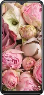 Силиконовый чехол Розы v2 для ZTE Blade A34 - 2320u-3989 изображение 