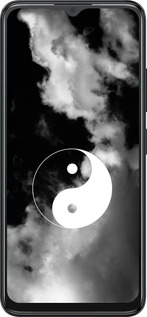 Силиконовый чехол Инь и Янь для ZTE Blade A34 - 4389u-3989 изображение 