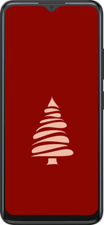 Силиконовый чехол Новогодний 15 для ZTE Blade A34 - 4628u-3989 изображение 