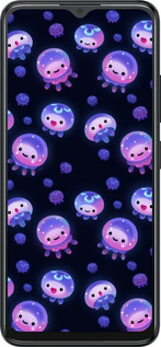 Силиконовый чехол № 5414 для ZTE Blade A34 - 5414u-3989 изображение 