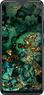 Силіконовий чехол Мармур золото багатство для ZTE Blade A34 - 5419u-3989 изображение 