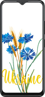 Силиконовый чехол Ukraine v2 для ZTE Blade A34 - 5445u-3989 изображение 