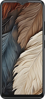 Силиконовый чехол Листья в стиле бохо для ZTE Blade A34 - 5643u-3989 изображение 