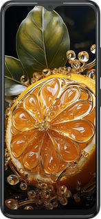 Силиконовый чехол Лимон для ZTE Blade A34 - 5647u-3989 изображение 