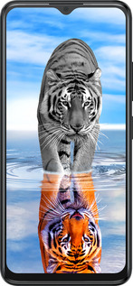 Силиконовый чехол Тигр для ZTE Blade A34 - 6016u-3989 изображение 