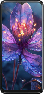 Силіконовий чехол Магічна квітка для ZTE Blade A34 - 6038u-3989 изображение 