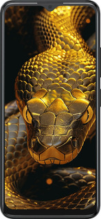 Силиконовый чехол Golden snake для ZTE Blade A34 - 6072u-3989 изображение 