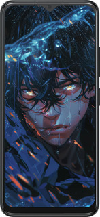 Силиконовый чехол Satoru Gojou для ZTE Blade A34 - 6128u-3989 изображение 