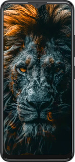 Силиконовый чехол Лев в сумерках для ZTE Blade A34 - 6154u-3989 изображение 