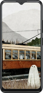 Силиконовый чехол Призрак 2 для ZTE Blade A34 - 6247u-3989 изображение 