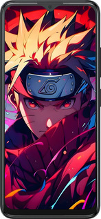 Силиконовый чехол Наруто для ZTE Blade A34 - 6274u-3989 изображение 