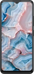 Силиконовый чехол Мрамор для ZTE Blade A34 - 6306u-3989 изображение 