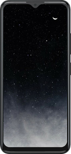 Силіконовий чехол Голубые облака, Голубая луна для ZTE Blade A34 - 6396u-3989 изображение 