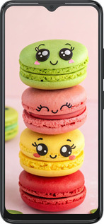 Силиконовый чехол Печенье для ZTE Blade A34 - 6693u-3989 изображение 