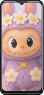 Силиконовый чехол Лабубу 1 для ZTE Blade A34 - 6709u-3989 изображение 