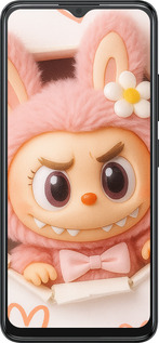 Силиконовый чехол Лабубу 2 для ZTE Blade A34 - 6710u-3989 изображение 