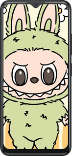 Силиконовый чехол № 6736 для ZTE Blade A34 - 6736u-3989 изображение 