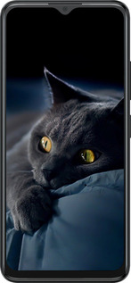 Силіконовий чехол Димчастий кіт для ZTE Blade A34 - 825u-3989 изображение 