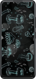 Силіконовий чехол Медузи для ZTE Blade A34 - 906u-3989 изображение 