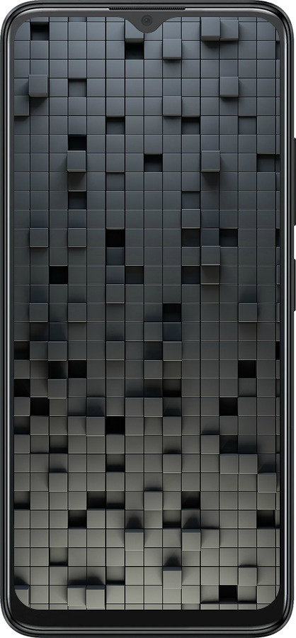 Силіконовий чехол Кубики для ZTE Blade A34 - 1061u-3989 изображение 