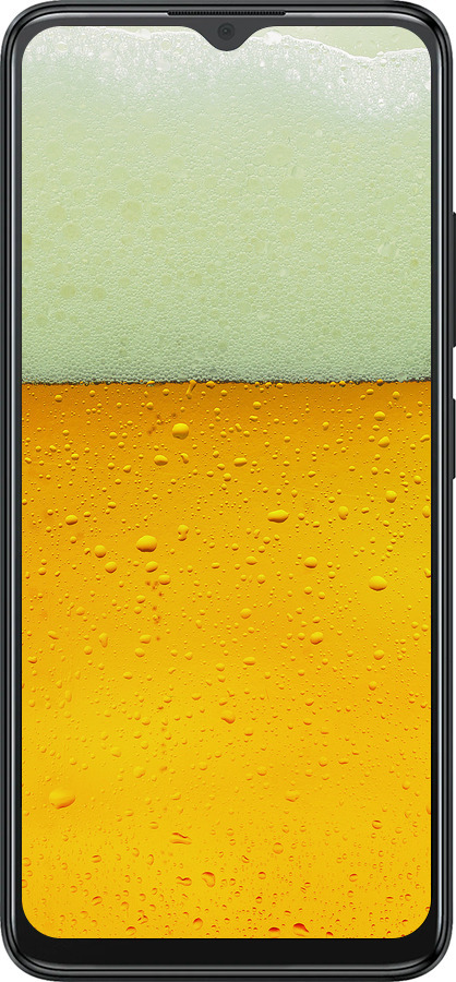 Силиконовый чехол Пиво для ZTE Blade A34 - 1145u-3989 изображение 