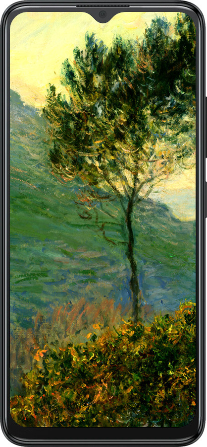 Силиконовый чехол Клод Моне для ZTE Blade A34 - 1193u-3989 изображение 