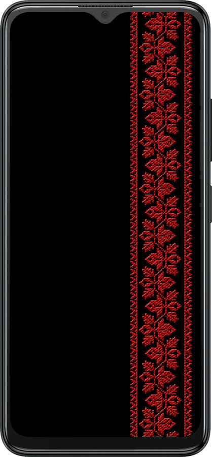 Силіконовий чехол Вишиванка 53 для ZTE Blade A34 - 2041u-3989 изображение 