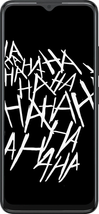 Силиконовый чехол joker hahaha для ZTE Blade A34 - 4509u-3989 изображение 