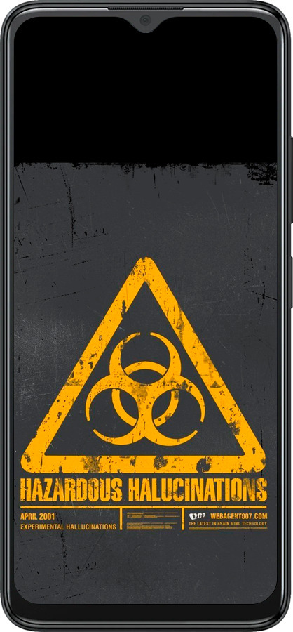 Силиконовый чехол biohazard 28 для ZTE Blade A34 - 4846u-3989 изображение 