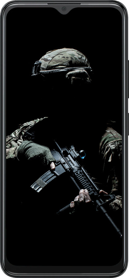 Силіконовий чехол Захисник v3 для ZTE Blade A34 - 5226u-3989 изображение 