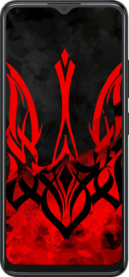 Силіконовий чехол Герб України  для ZTE Blade A34 - 5312u-3989 изображение 