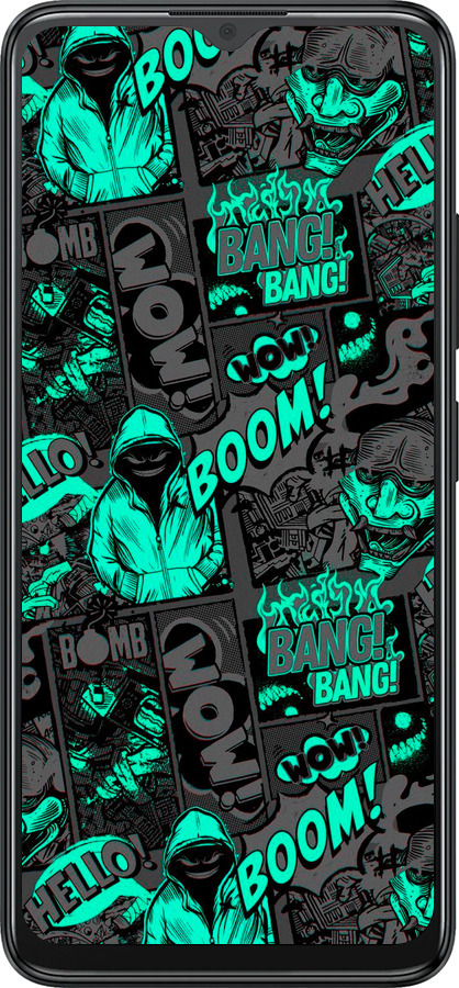 Силіконовий чехол № 5331 для ZTE Blade A34 - 5331u-3989 изображение 