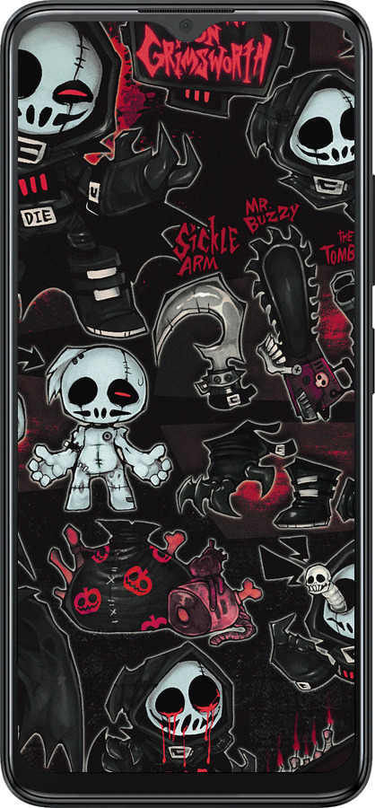 Силіконовий чехол № 5380 для ZTE Blade A34 - 5380u-3989 изображение 