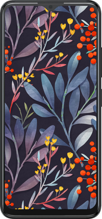 Силиконовый чехол № 5423 для ZTE Blade A34 - 5423u-3989 изображение 