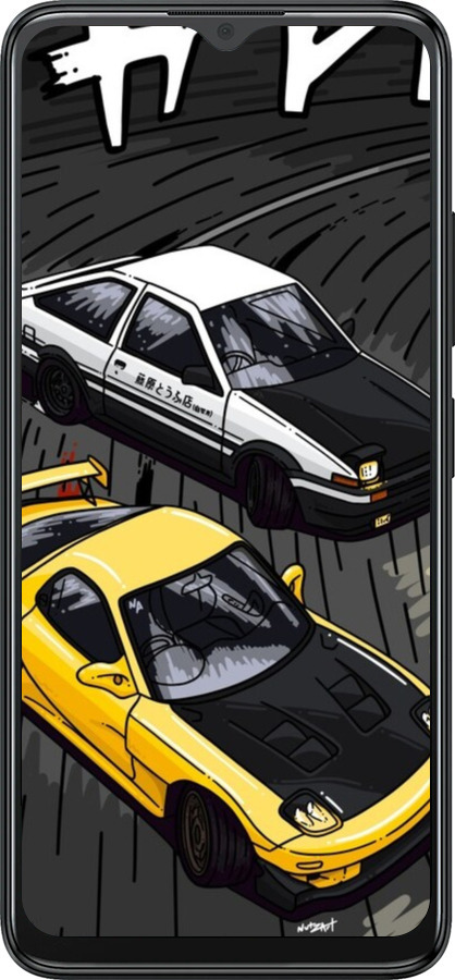 Силиконовый чехол № 5431 для ZTE Blade A34 - 5431u-3989 изображение 