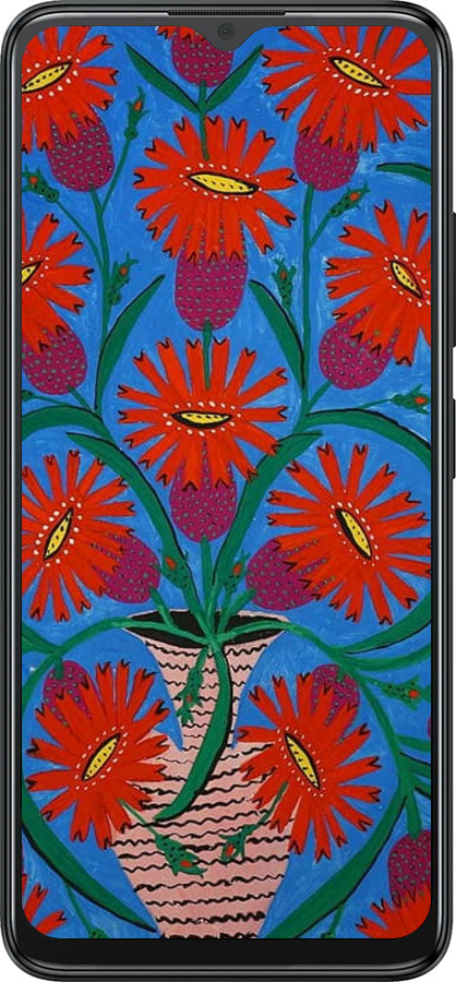 Силіконовий чехол Примаченко для ZTE Blade A34 - 5909u-3989 изображение 