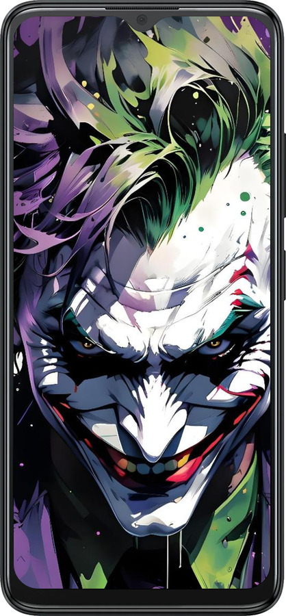 Силиконовый чехол Джокер для ZTE Blade A34 - 6289u-3989 изображение 