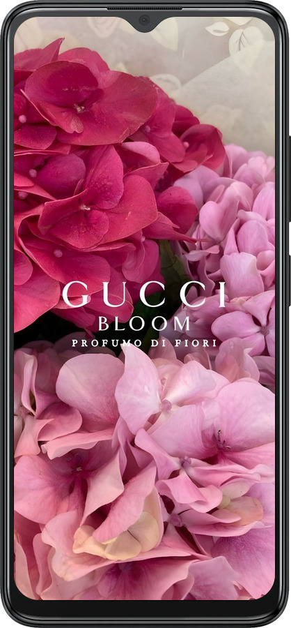 Силиконовый чехол Гучи для ZTE Blade A34 - 6341u-3989 изображение 