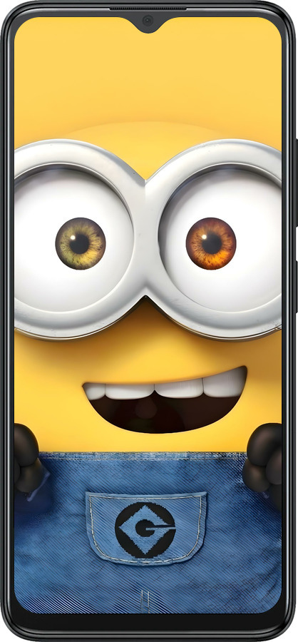 Силиконовый чехол Миньон для ZTE Blade A34 - 6389u-3989 изображение 